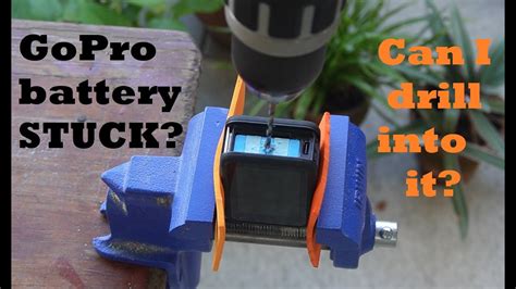 How To Remove A Jammed Stuck Trapped Swollen Battery From A Gopro