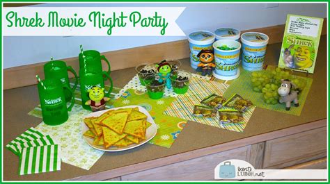 Shrek Movie Night Party Ideas