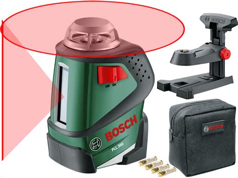 Bosch Laser Krzy Owy Poziomica Pll Uchwyt Mm