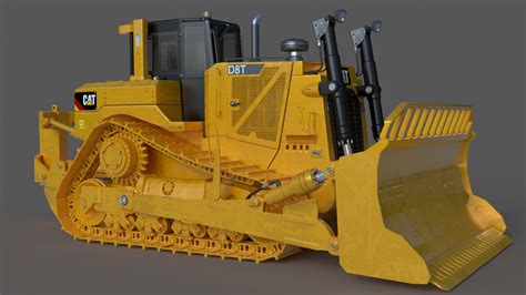 Caterpillar Cat D8T Track Type Tractor 3D Model By Ferhatkose19