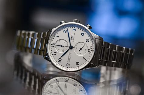 IWC Portugieser Chronograph 3716 Steel Bracelet - Video Review, Price