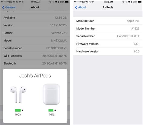 Check Airpods Firmware On Mac Nreqae