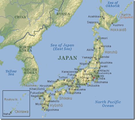 Geografi Negara Jepang - Geografi.org