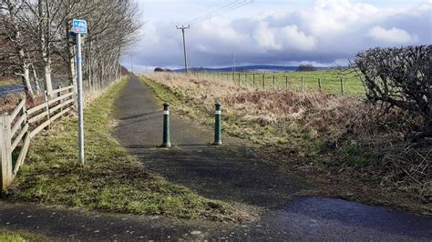 Cycle Path Running Parallel With South Roger Templeman Geograph