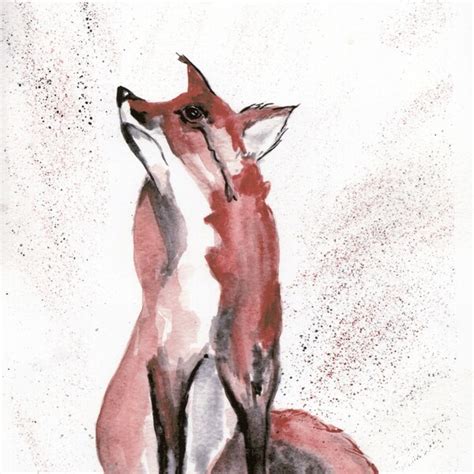 Red Fox Art - Etsy