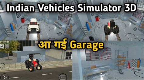 Aa Gya Garage In Indian Vehicles Simulator D Me And New Update Kab