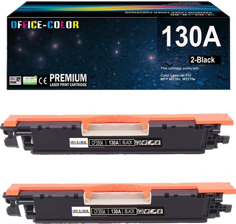 Original Hp 130a Black Toner Cartridge Works With Hp Color Laserjet Pro Mfp M176