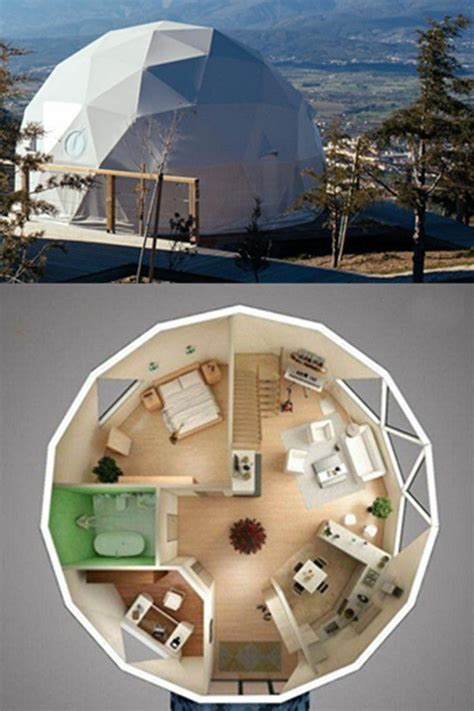 Casa de Glamping del Centro Turístico Geodésico Anti UV de Glamping