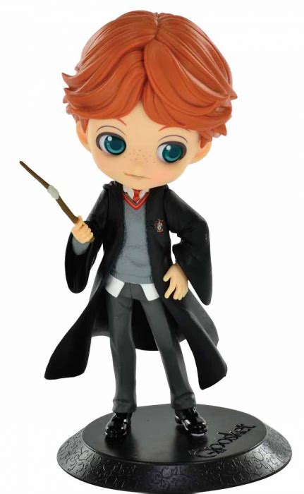 Estátua Ron Weasley QPosket Quidditch Harry Potter Boneco