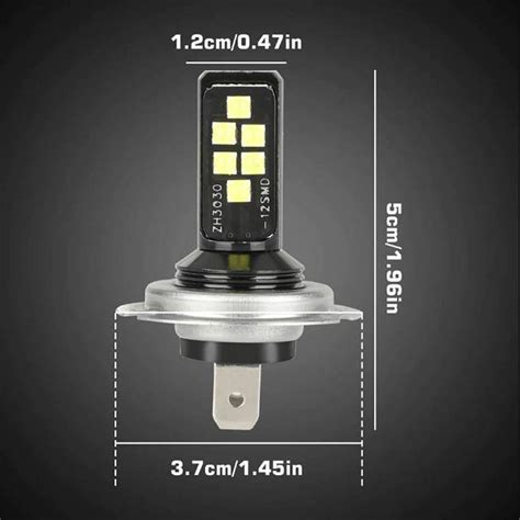 Kit Lampada H Led K Farol Kadett Ipanema A Sul Acessorios