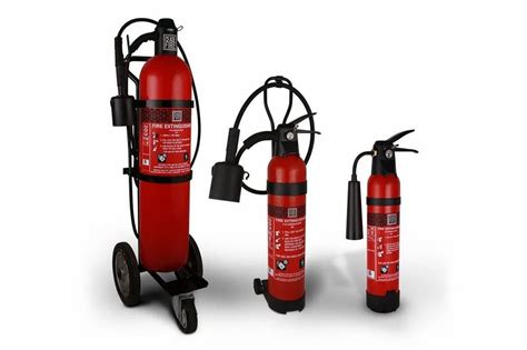 Carbon Dioxide Fire Extinguisher On Trolley Mounted At Rs 8500 Co2 Fire Extinguisher In