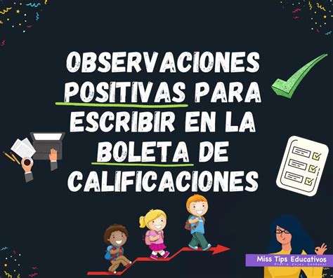 Frases Positivas Para Boletas De Calificaciones 2024