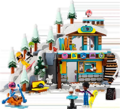 LEGO Friends Holiday Ski Slope and Café Set 41756