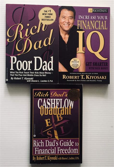 Books Rich Dad Poor Dad Increase Your Financial Iq Cashflow