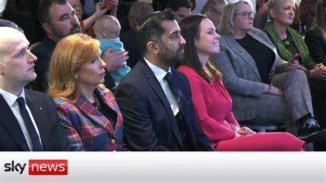 Snp Humza Yousaf Wins Leadership Race Youtube