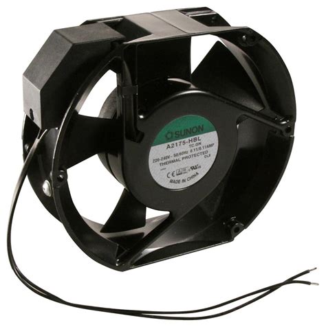 A Hbl Tc Gn Sunon Ac Axial Fan V To V Rectangular With