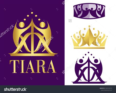 Royal Golden Logotype Business Company Logo Stock Vector Royalty Free