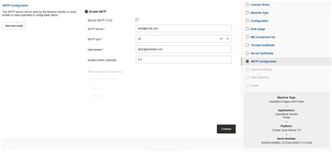 Configuring The Smtp Settings