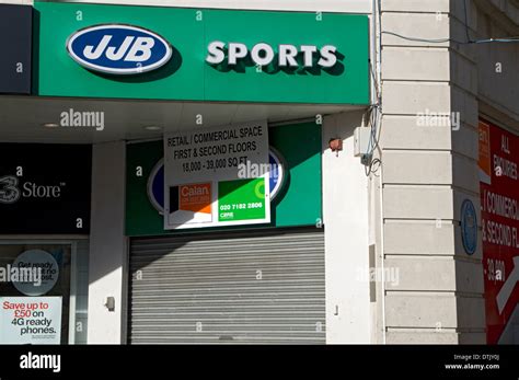 Former JJB Sports shop, Queen Street, Cardiff, Wales Stock Photo - Alamy