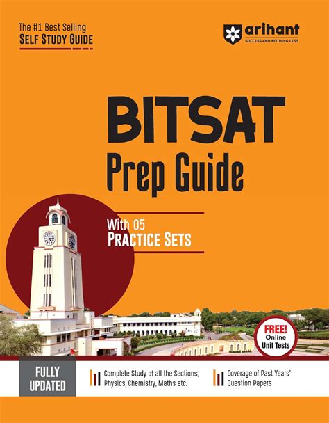 Arihant BITSAT Prep Guide With 5 Practice Sets Abhinav RS Mittal