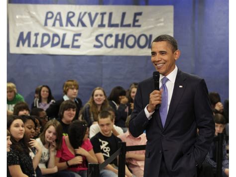 Obama Praises Parkville Middle School Students During Visit | Eldersburg, MD Patch