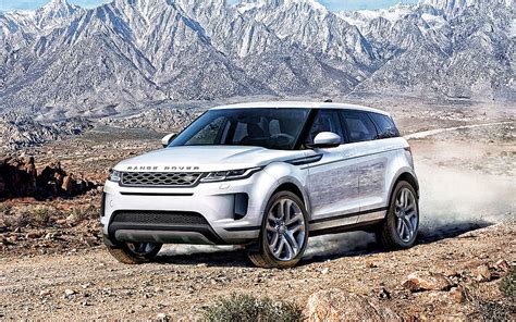 Range Rover Evoque 2020 Vista Frontal Crossover Blanco Nuevo Evoque