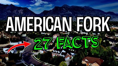 27 Interesting Facts About American Fork Utah YouTube