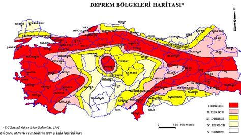 T Rkiye De Deprem Riski Az Olan Iller