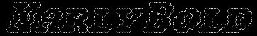 narly bold  font  maisfontes