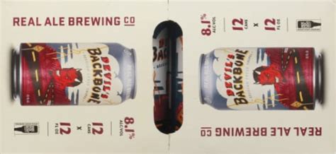 Real Ale Devils Backbone Belgian Tripel Craft Beer Cans 12 Cans 12