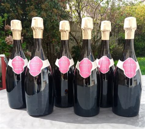 Bouteilles De Cl De Champagne Brut Gosset Grand Ros Eur