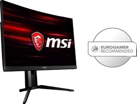 Msi Mag271cqr Optix Curved Gaming Monitor 27 Inch، Wqhd، Va Panel، 144 Hz، 1ms، 1440p، 1800r