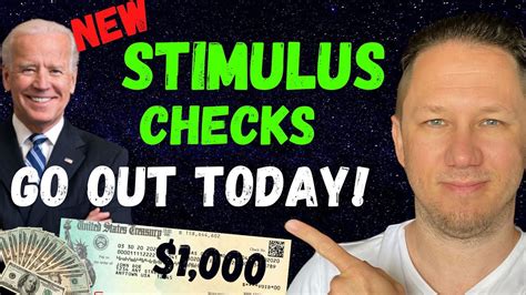 New Stimulus Checks Going Out Today 1000 Details In This Video Youtube