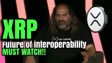 XRP RIPPLE David Schwartz On The Future Of Interoperability Of XRPL