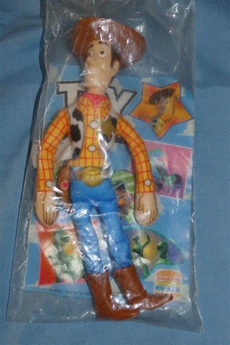 Woody Toy Story Doll Burger King In Original Package 1995 1941549592