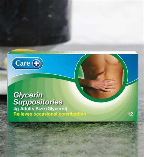 Glycerin Suppositories Adult 4g Stomach And Bowel Remedies Care