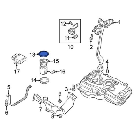 Volkswagen Oe 1k0201375 Fuel Tank Lock Ring