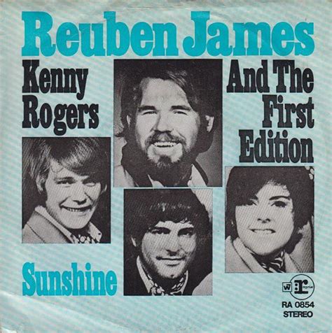 Kenny Rogers And The First Edition Reuben James Vinyl 7 Single