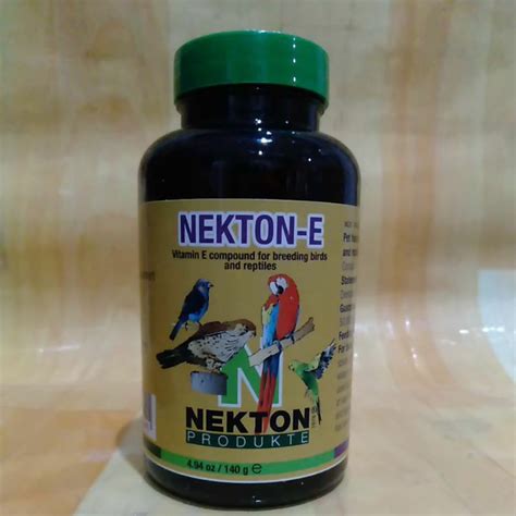 Jual Vitamin E Burung Reptil Nekton E 140grammemicu Perkembang Biakan