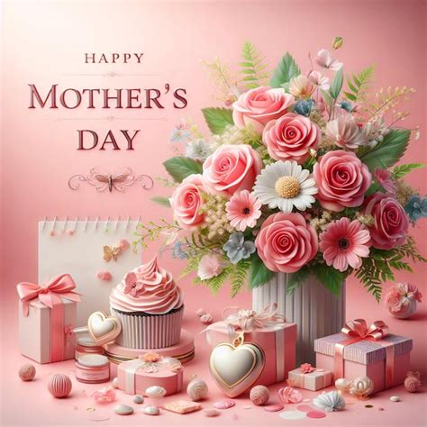 Premium Photo Happy Mothers Day Background Design Mothers Day