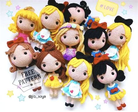 Amigurumi Disney Princess Free Pattern Always Free Amigurumi