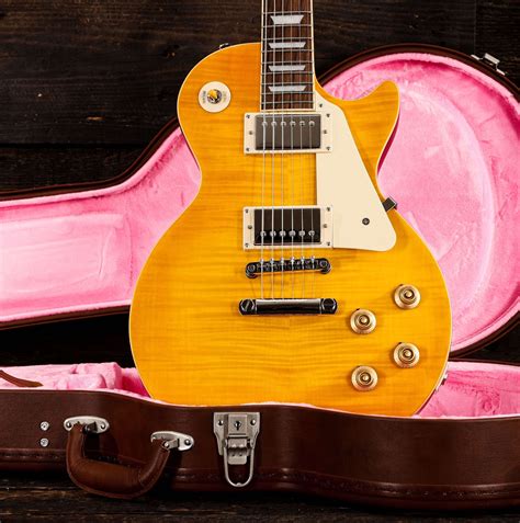 Epiphone 1959 Les Paul Standard Aged Lemon Burst Review A Rock