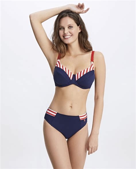 Braga bikini costado más alto Cisne azul Bikini Bikini