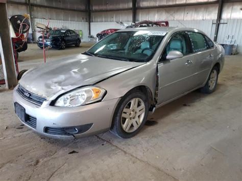 2007 Chevrolet Impala Ltz For Sale Ia Des Moines Fri Nov 10 2023 Used And Repairable