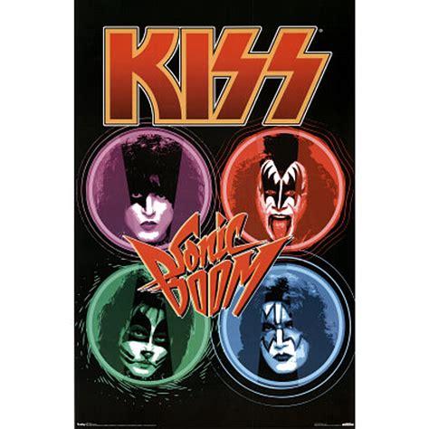 Kiss Sonic Boom Poster