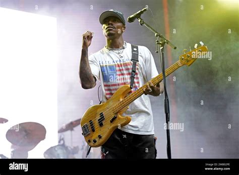 Franz Lyons Of Turnstile Performs On Day Three Of The Lollapalooza