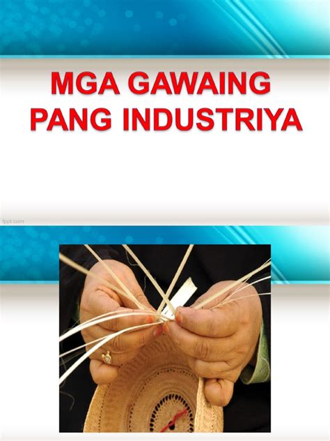 Ia 5 Mga Gawaing Pang Industriya Pdf