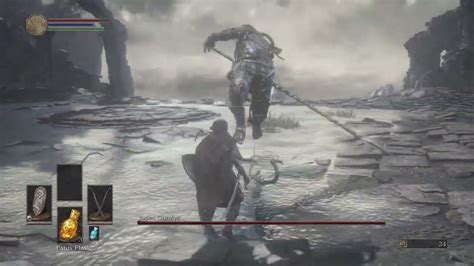 Dark Souls III Iudex Gundyr Parry Riposte Only Mercenary YouTube