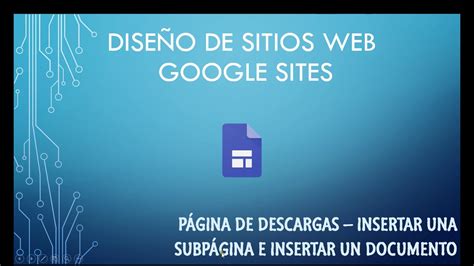 Google Sites Crear Subp Gina E Insertar Documento Youtube