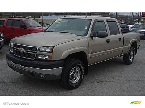 2005 Sandstone Metallic Chevrolet Silverado 2500hd Lt Crew Cab 4x4